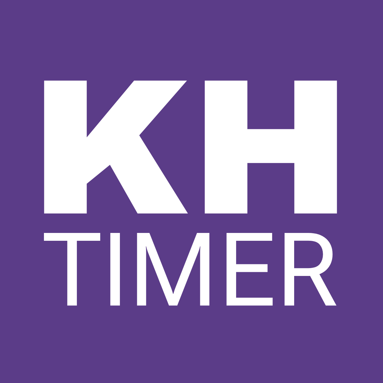 Il Logo ufficiale di KH Timer in primo piano